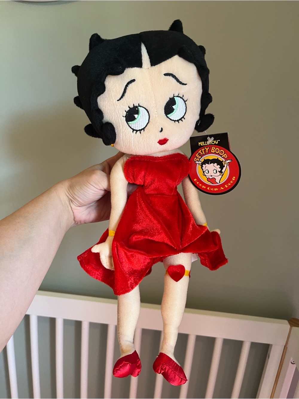 Kellytoy Betty Boop "Boop-Oop-A-Doop" plush doll NWT